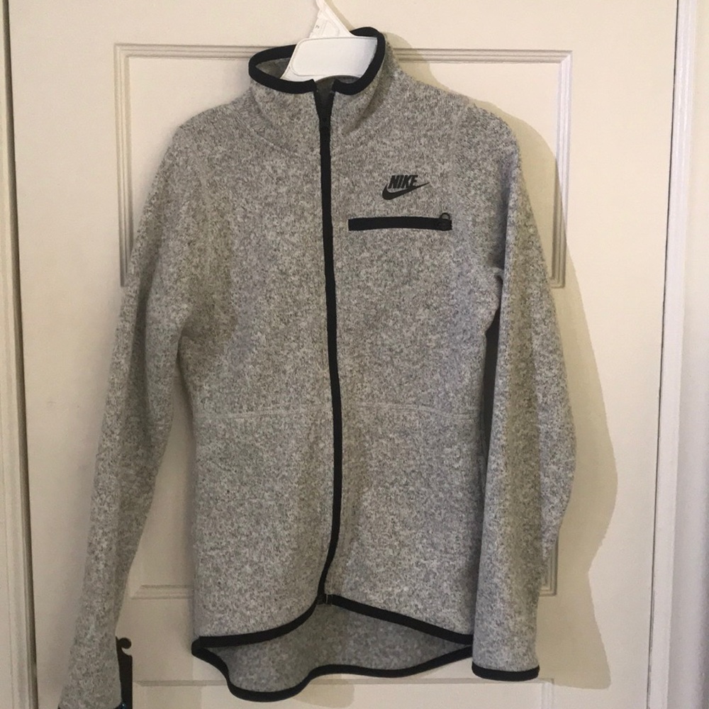 Nike fitted zip up
